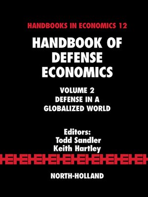 cover image of Handbook of Defense Economics